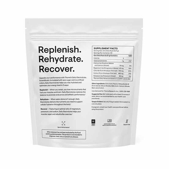 Daily Electrolytes, THR
